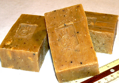 Bars of Basic Soap, Handmade with Organic ingredients