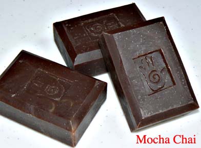 Bars of Mocha Chai Soap, Handmade with Organic ingredients
